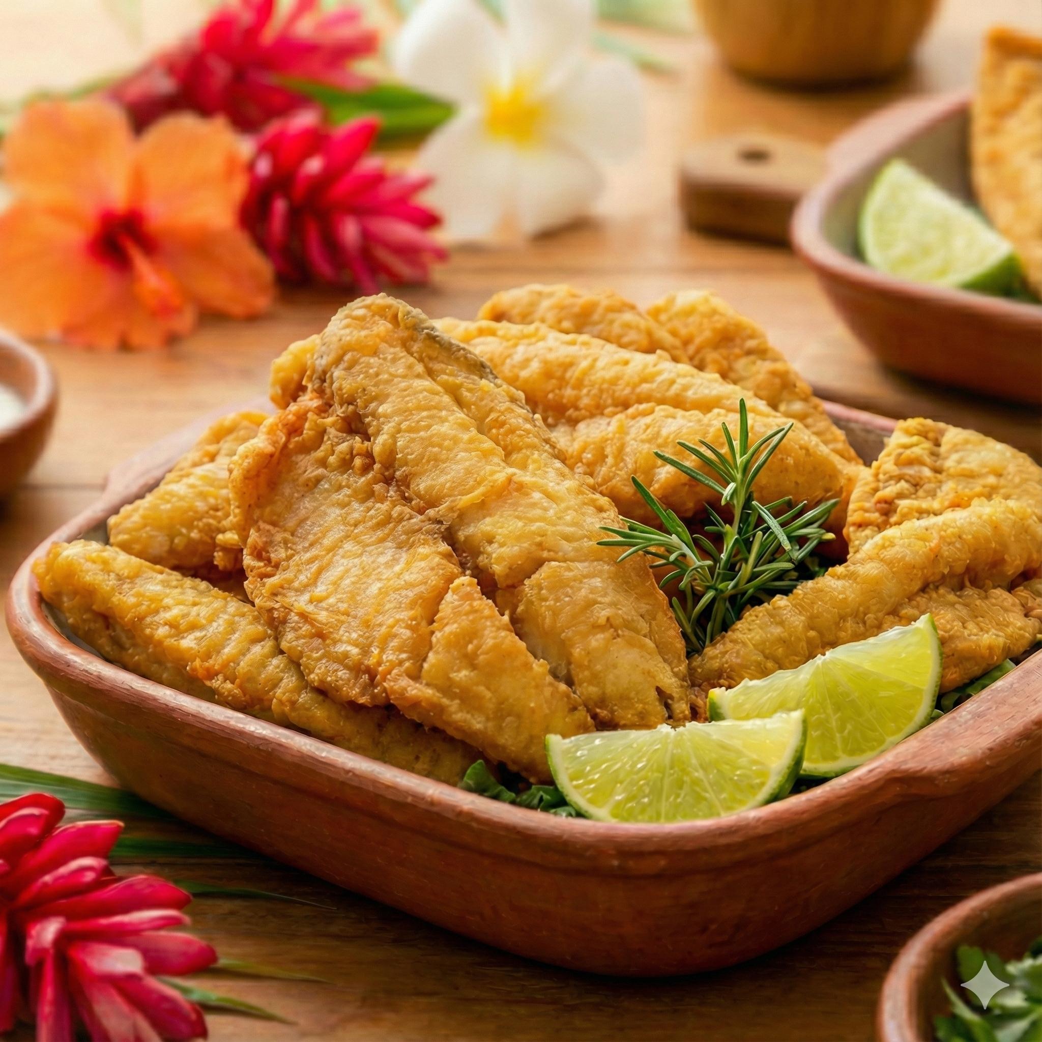 Filé de dourada frito